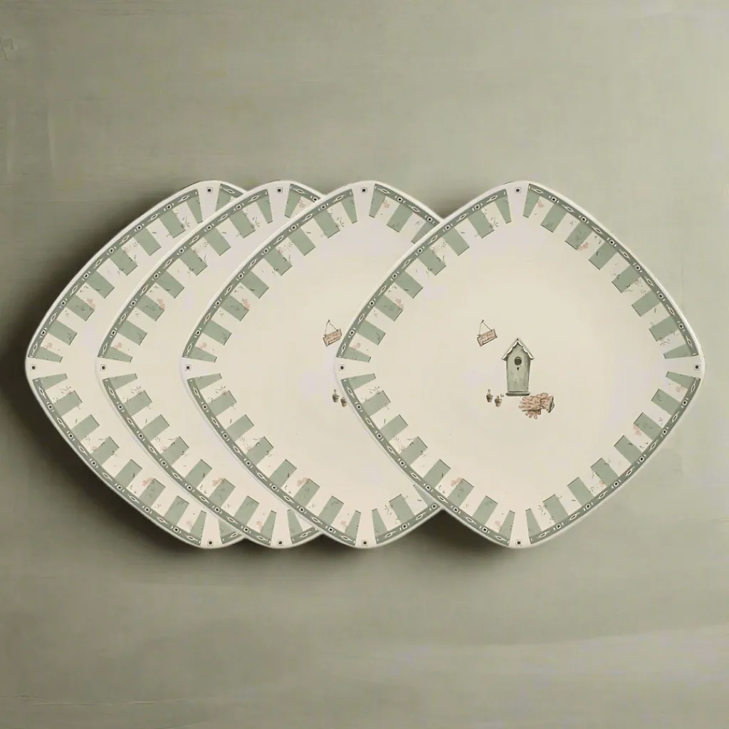 Salad Plates|Pfaltzgraff® Naturewood® Set of 4 Square Salad Plates