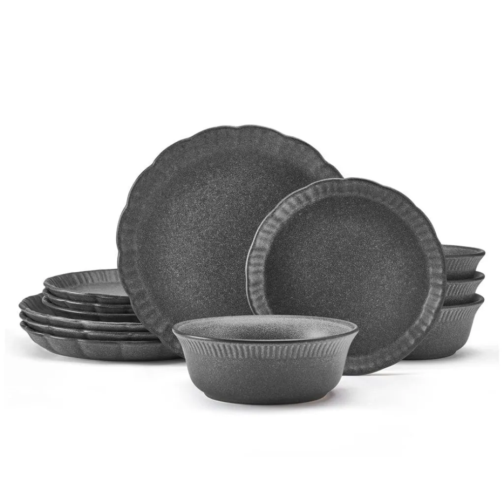 Dinnerware Service For 4|Pfaltzgraff® Noah 12 Piece Dinnerware Set, Service for 4