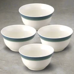Soup Cereal Bowls|Pfaltzgraff® Ocean Breeze Set of 4 Deep Soup Cereal Bowls