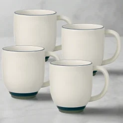 Coffee Mugs|Pfaltzgraff® Ocean Breeze Set of 4 Mugs