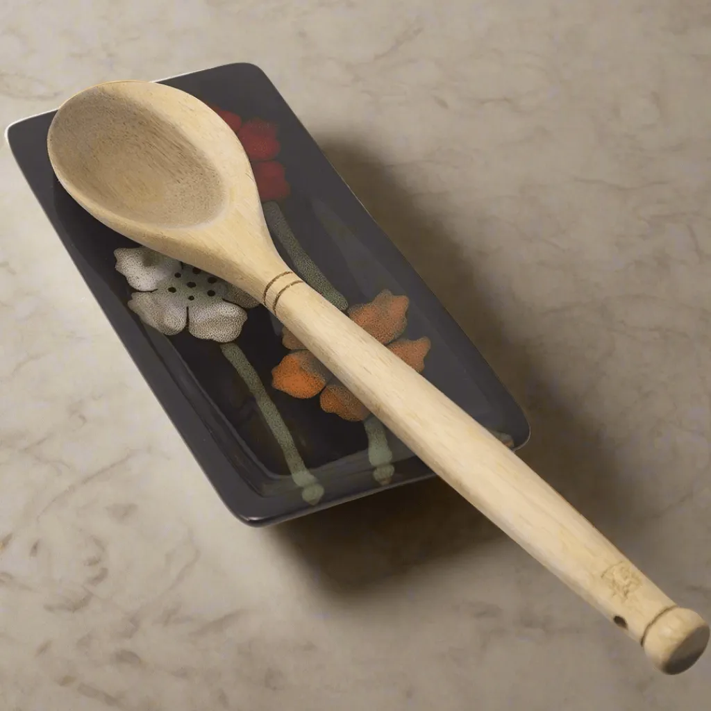 Spoon Rests And Trivets|Pfaltzgraff® Painted Poppies Rectangular Spoon Rest