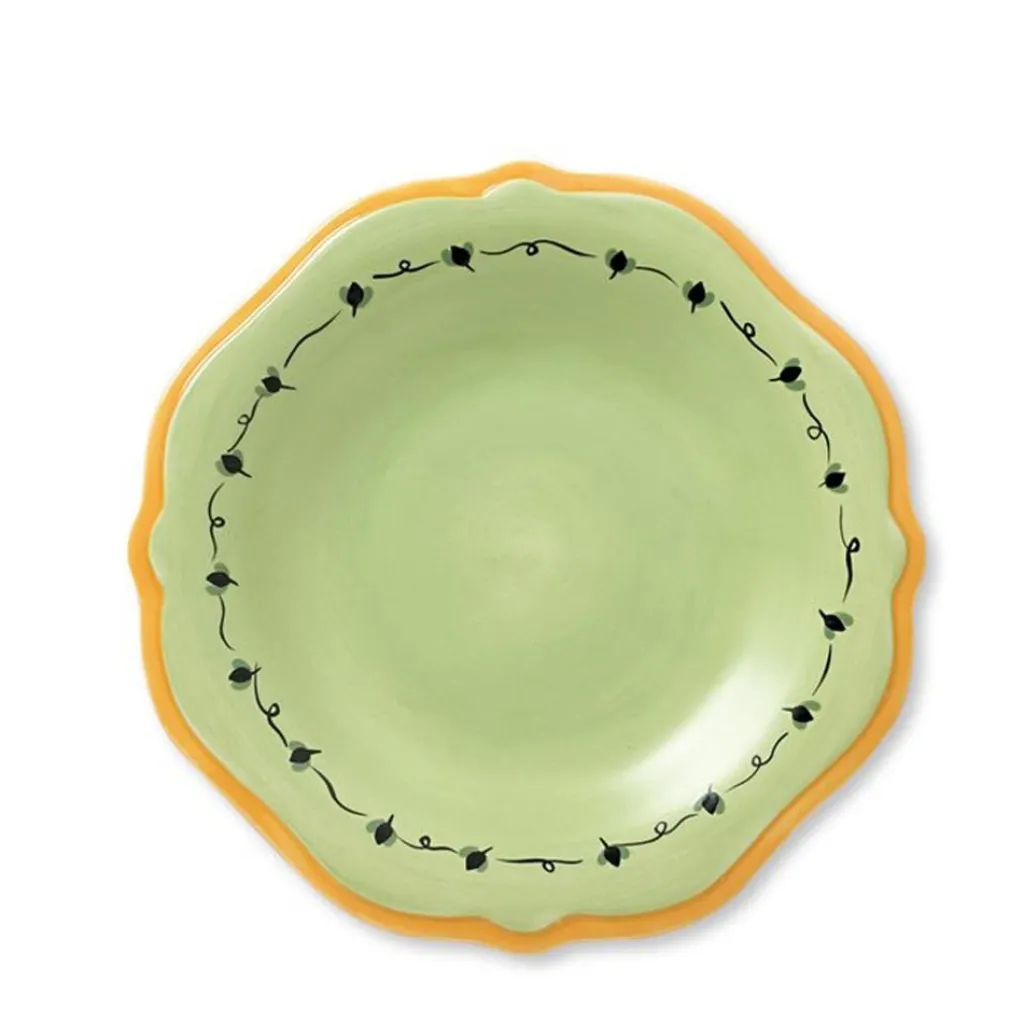 Salad Plates|Pfaltzgraff® Pistoulet® Salad Plate with Yellow Band
