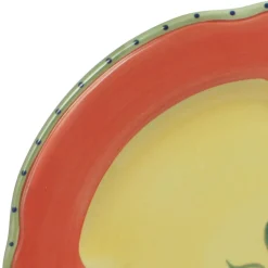 Dinner Plates|Pfaltzgraff® Pistoulet® Set of 4 Dinner Plates with Red Band