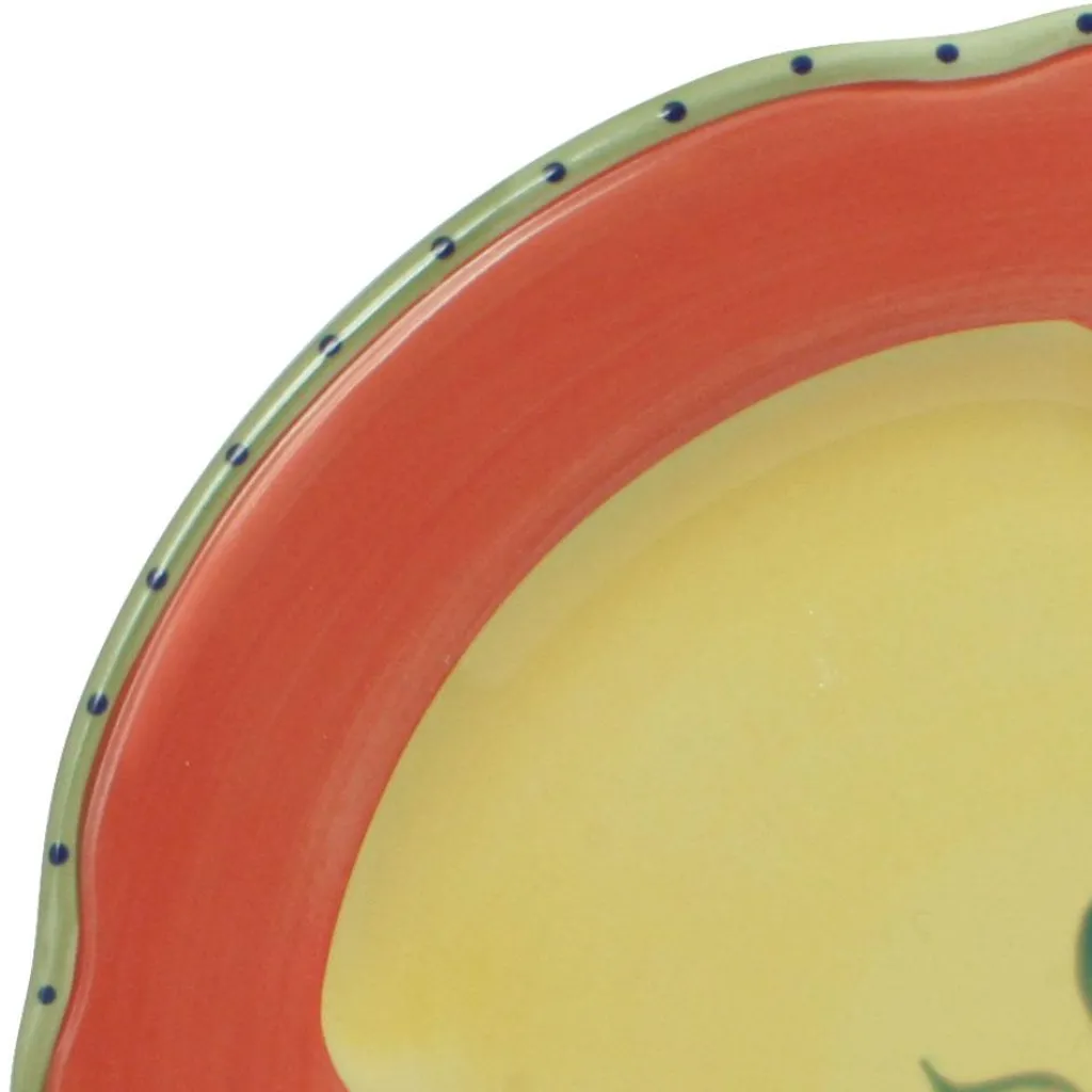 Dinner Plates|Pfaltzgraff® Pistoulet® Set of 4 Dinner Plates with Red Band