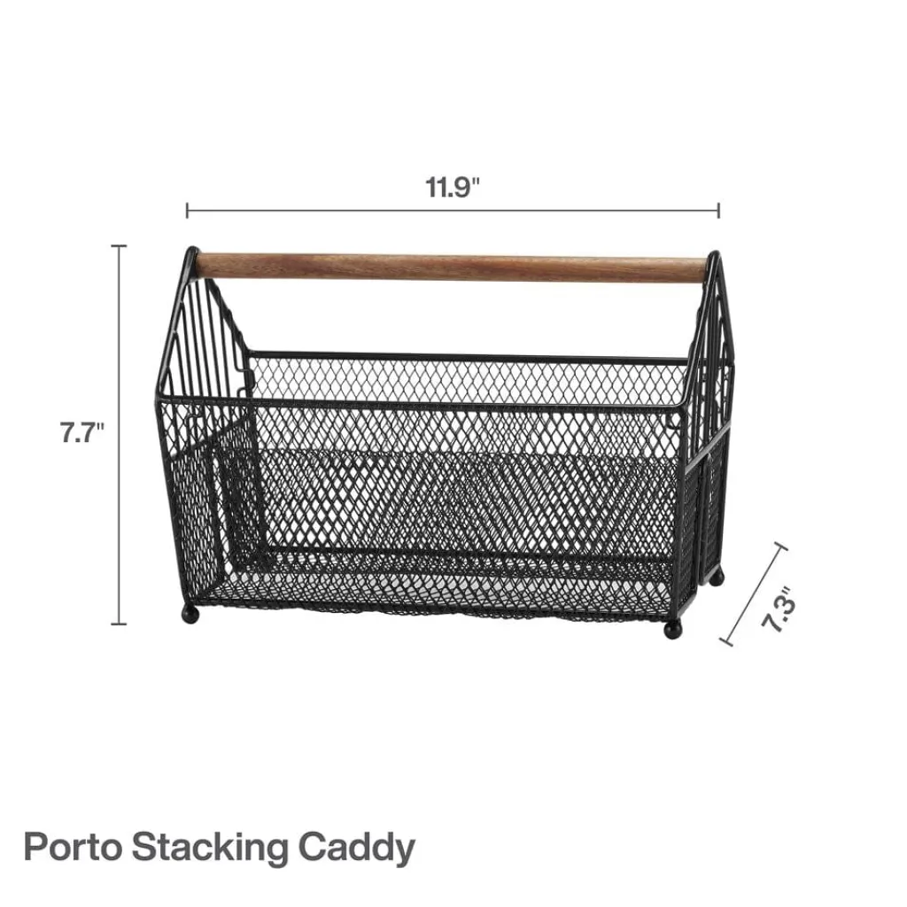 Fruit And Storage Baskets|Gourmet Basics® Porto Stacking Storage Basket