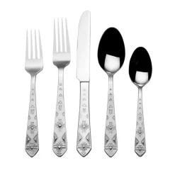 Sets|Towle® Everyday Pueblo 42 Piece Flatware Set, Service for 8