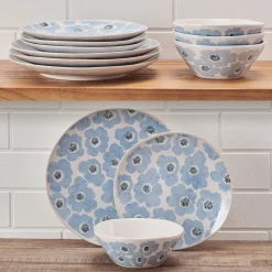 Dinnerware Service For 4|Pfaltzgraff® Radiant Floral 12 Piece Set, Service for 4