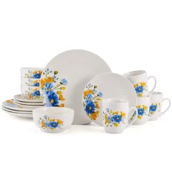 Dinnerware Service For 4|Studio Nova Rhea 16 Piece Dinnerware Set, Service for 4