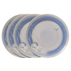 Dinner Plates|Pfaltzgraff® Rio Beach House Set of 4 Outdoor Melamine Dinner Plates