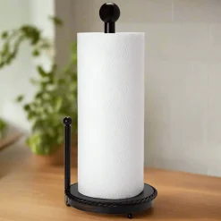 Fruit And Storage Baskets|Gourmet Basics® Rope Paper Towel Holder