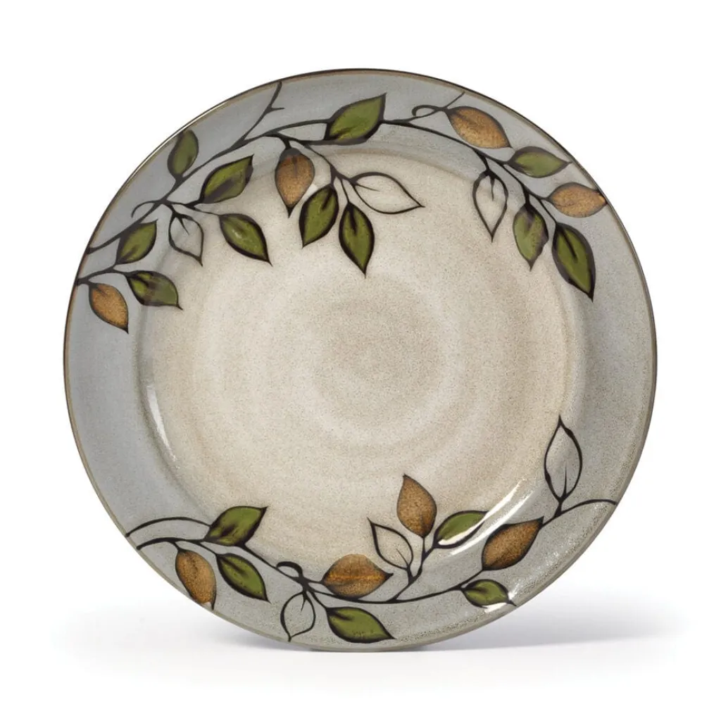 Dinnerware Service For 8|Pfaltzgraff® Rustic Leaves Service for 8 with Serveware