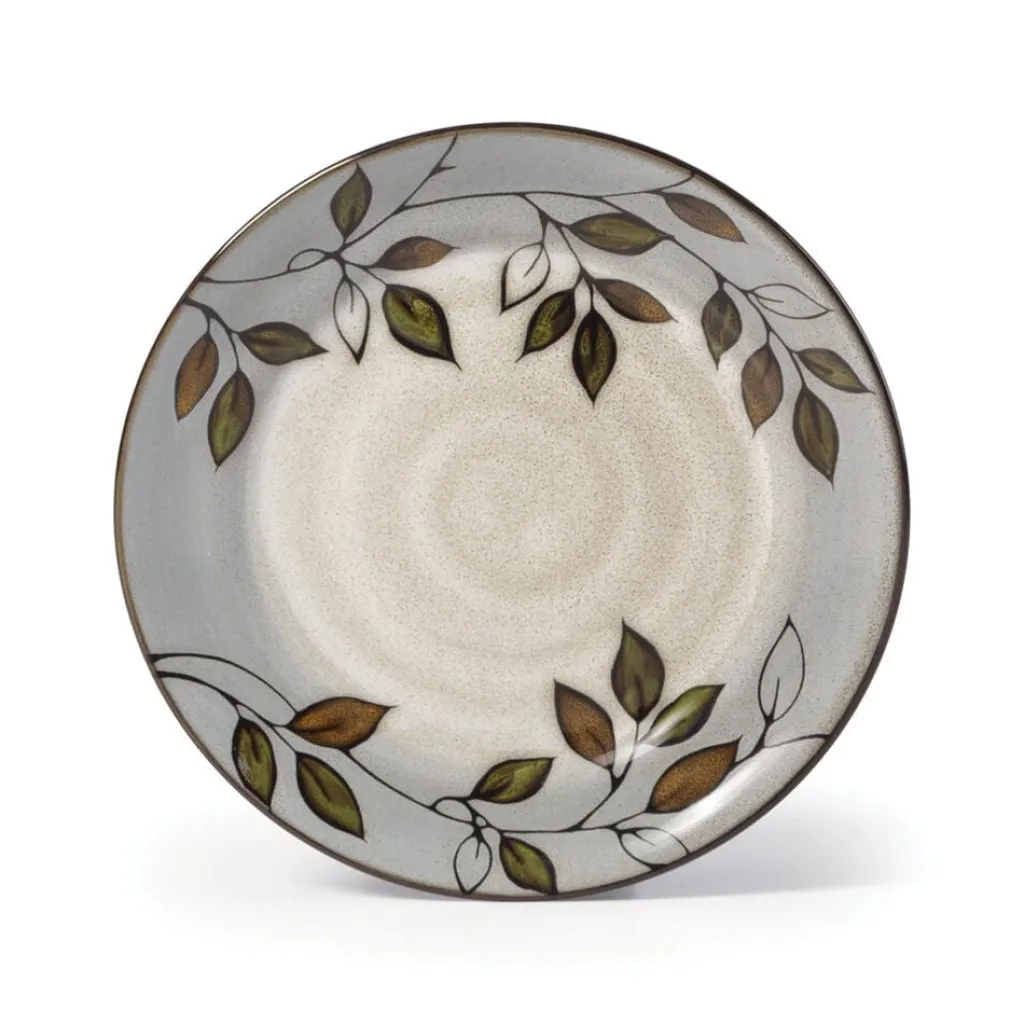 Dinnerware Service For 8|Pfaltzgraff® Rustic Leaves Service for 8 with Serveware