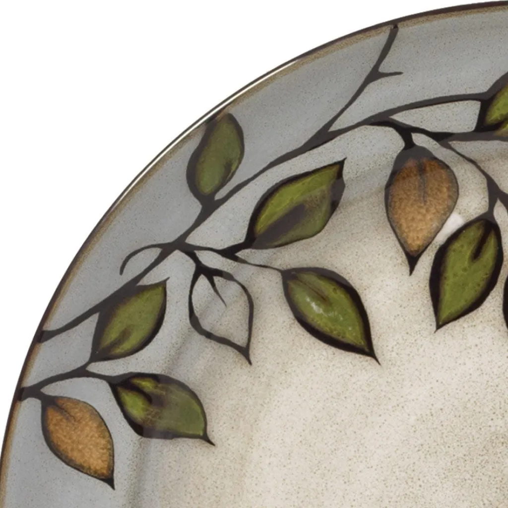 Dinnerware Service For 8|Pfaltzgraff® Rustic Leaves Service for 8 with Serveware