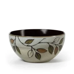 Soup Cereal Bowls|Pfaltzgraff® Rustic Leaves Set of 4 Soup Cereal Bowls