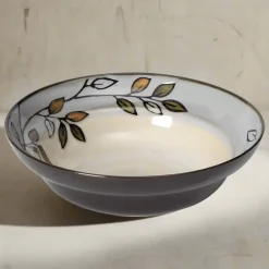 Serve Bowls|Pfaltzgraff® Rustic Leaves Vegetable Bowl