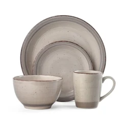 Dinnerware Service For 4|Pfaltzgraff® Sadie Cream 16 Piece Dinnerware Set, Service for 4