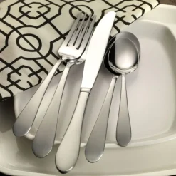 Sets|Pfaltzgraff® Salisbury Satin 20 Piece Flatware Set, Service for 4