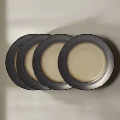 Salad Plates|Gourmet Basics® Sandstone Set of 4 Salad Plates