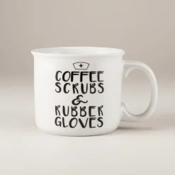 Coffee Mugs|Pfaltzgraff® Sentiment Mugs Coffee Scrubs and Rubber Gloves Mug