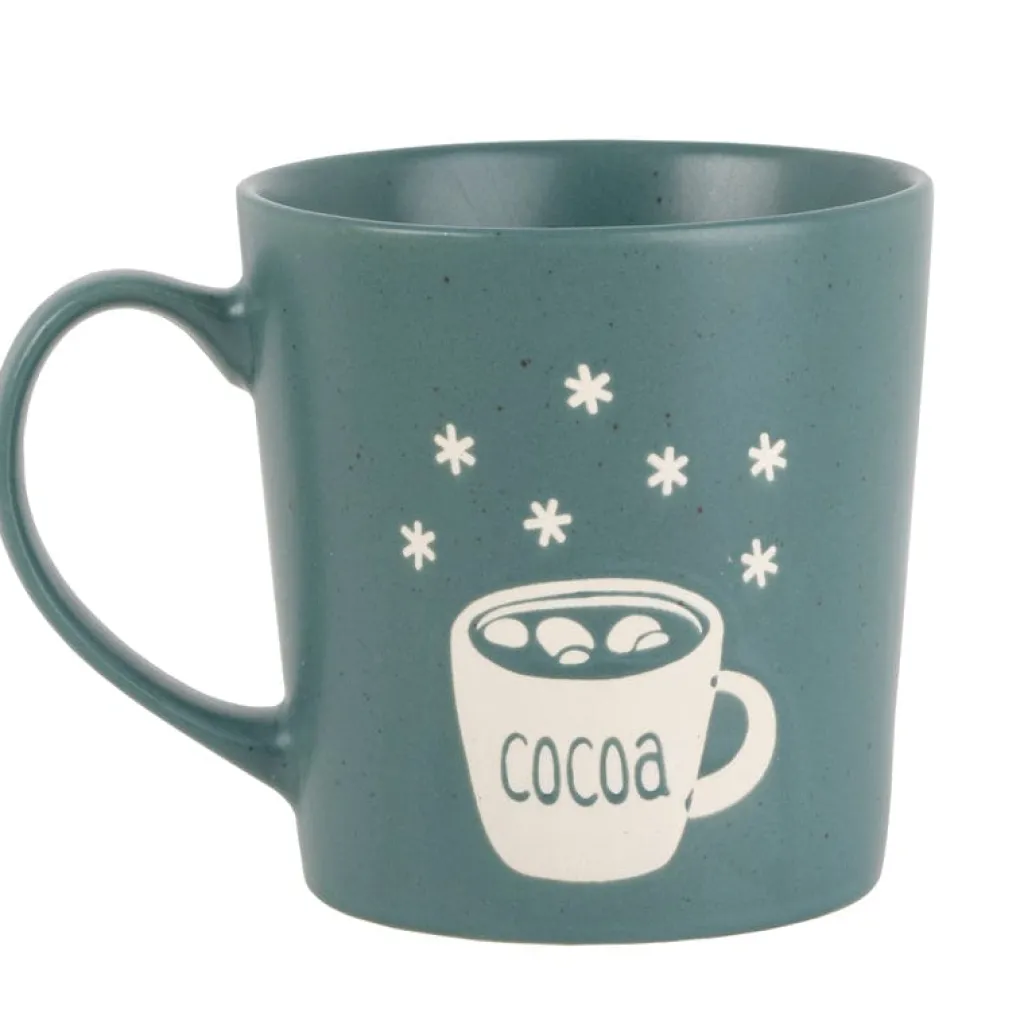Coffee Mugs|Pfaltzgraff® Sentiment Mugs Green Snuggle Weather Mug