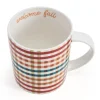 Coffee Mugs|Pfaltzgraff® Sentiment Mugs Plaid Pumpkin