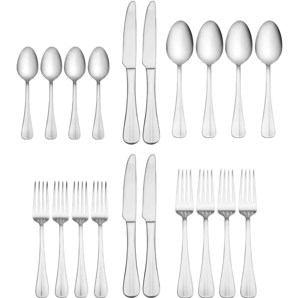 Sets|Pfaltzgraff® Simplicity 20 Piece Flatware Set, Service for 4