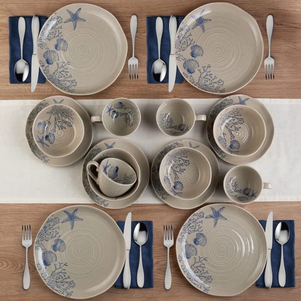 Dinnerware Service For 4|Pfaltzgraff® Southport 16 Piece Dinnerware Set, Service for 4