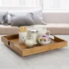 Lazy Susans|Gourmet Basics® Square Lazy Susan Serving Tray