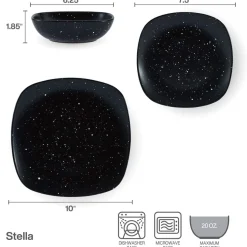 Dinnerware Service For 4|Pfaltzgraff® Stella 12 Piece Dinnerware Set, Service for 4