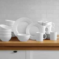 Dinnerware Service For 8|Pfaltzgraff® Sylvia 32 Piece Dinnerware Set, Service for 8