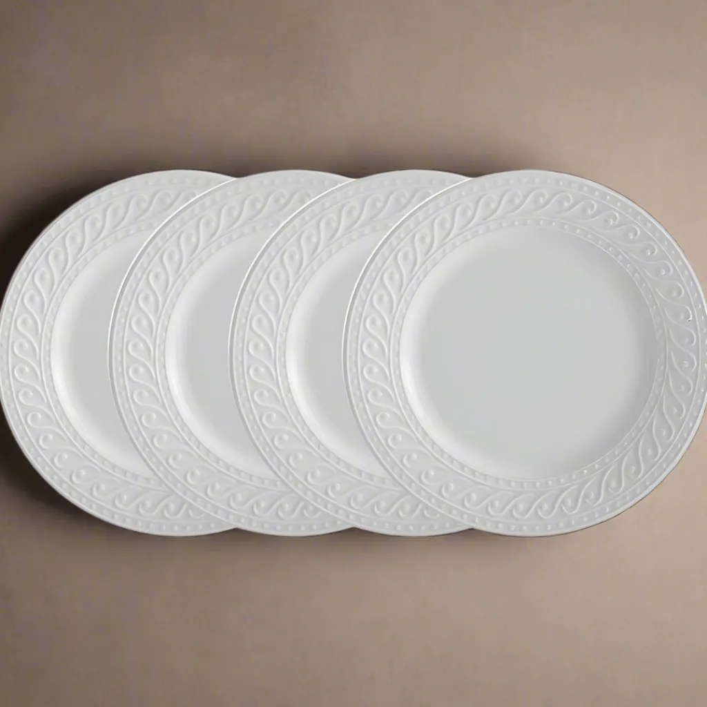 Dinner Plates|Pfaltzgraff® Sylvia Set of 4 Dinner Plates