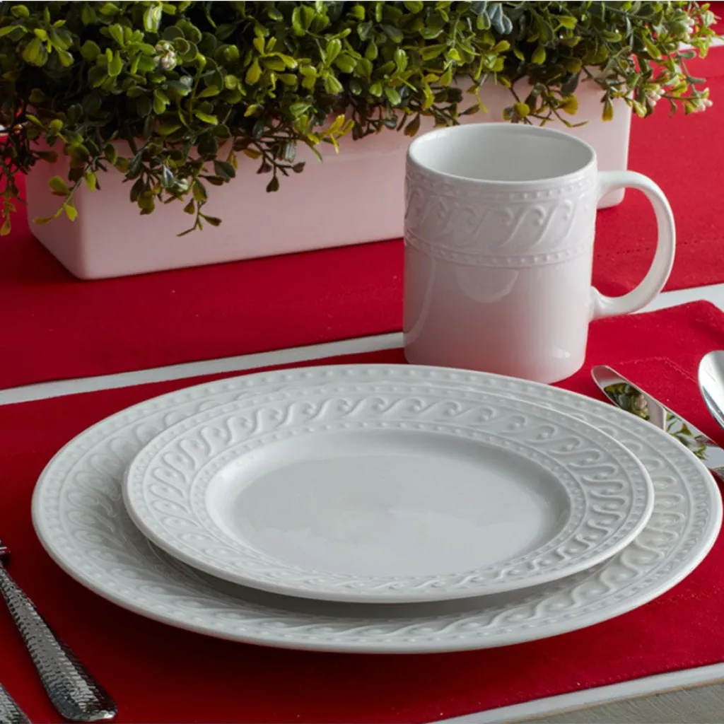 Dinner Plates|Pfaltzgraff® Sylvia Set of 4 Dinner Plates