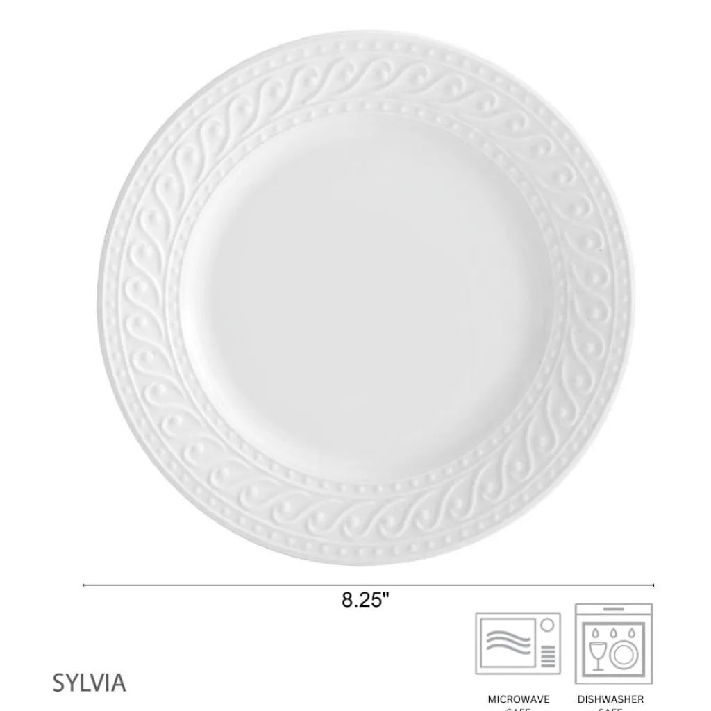 Salad Plates|Pfaltzgraff® Sylvia Set of 4 Salad Plates