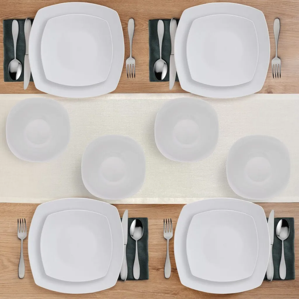 Dinnerware Service For 4|Studio Nova Tara 12 Piece Dinnerware Set, Service for 4