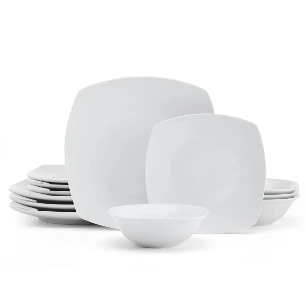 Dinnerware Service For 4|Studio Nova Tara 12 Piece Dinnerware Set, Service for 4