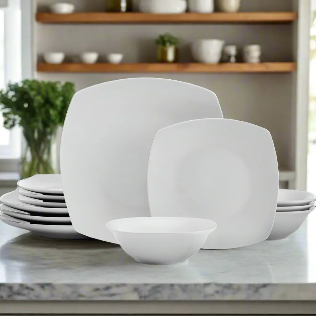 Dinnerware Service For 4|Studio Nova Tara 12 Piece Dinnerware Set, Service for 4