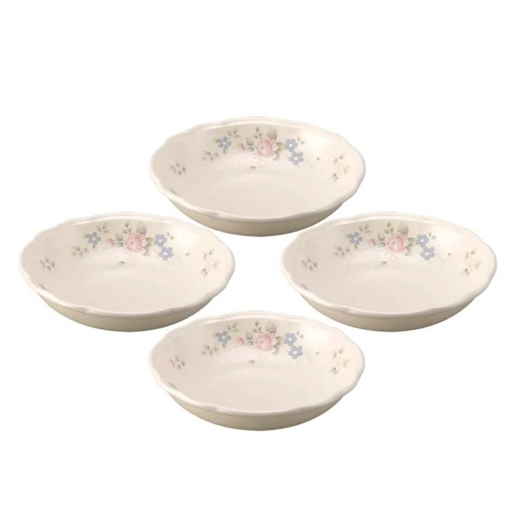 Pasta Bowls|Pfaltzgraff® Tea Rose Individual Pasta Bowls, Set of 4