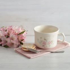 Soup Cereal Bowls|Pfaltzgraff® Tea Rose Jumbo Soup Mug
