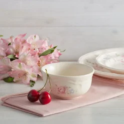 Fruit Bowls|Pfaltzgraff® Tea Rose Set of 4 Dessert Bowls