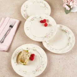 Salad Plates|Pfaltzgraff® Tea Rose Set of 4 Luncheon Plates