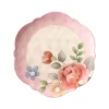 Salad Plates|Pfaltzgraff® Tea Rose Set of 4 Outdoor Melamine Salad Plates