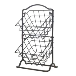 Fruit And Storage Baskets|Gourmet Basics® 2 Tier Hanging Storage Baskets