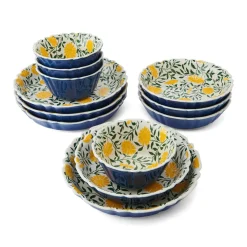 Dinnerware Service For 4|Pfaltzgraff® Tranquil Elegance 12 Piece Dinnerware Bowl Set, Service for 4