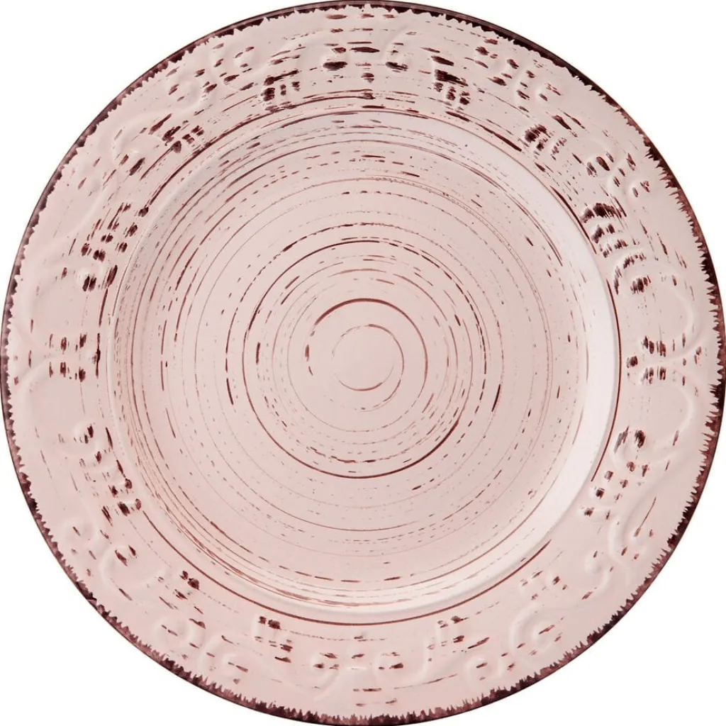 Dinnerware Service For 4|Pfaltzgraff® Trellis Pink 12 Piece Dinnerware Set, Service for 4