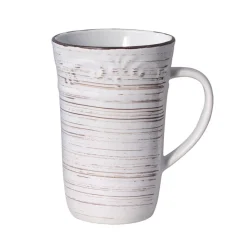 Coffee Mugs|Pfaltzgraff® Trellis White Latte Mug