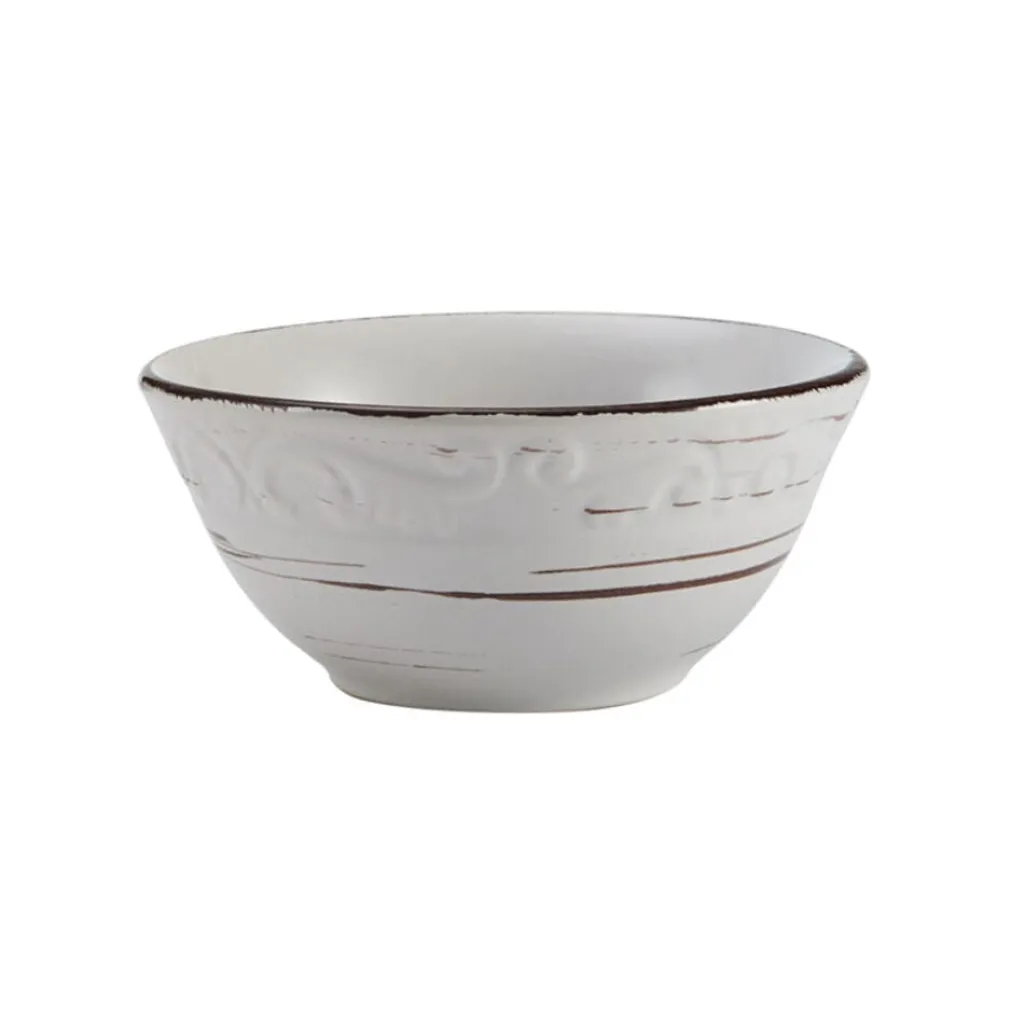 Fruit Bowls|Pfaltzgraff® Trellis White Set of 4 Fruit Bowls