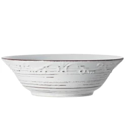 Serve Bowls|Pfaltzgraff® Trellis White Vegetable Serve Bowl
