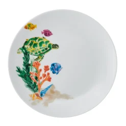 Dinnerware Service For 4|Studio Nova Underwater Life 12 Piece Dinnerware Set, Service for 4