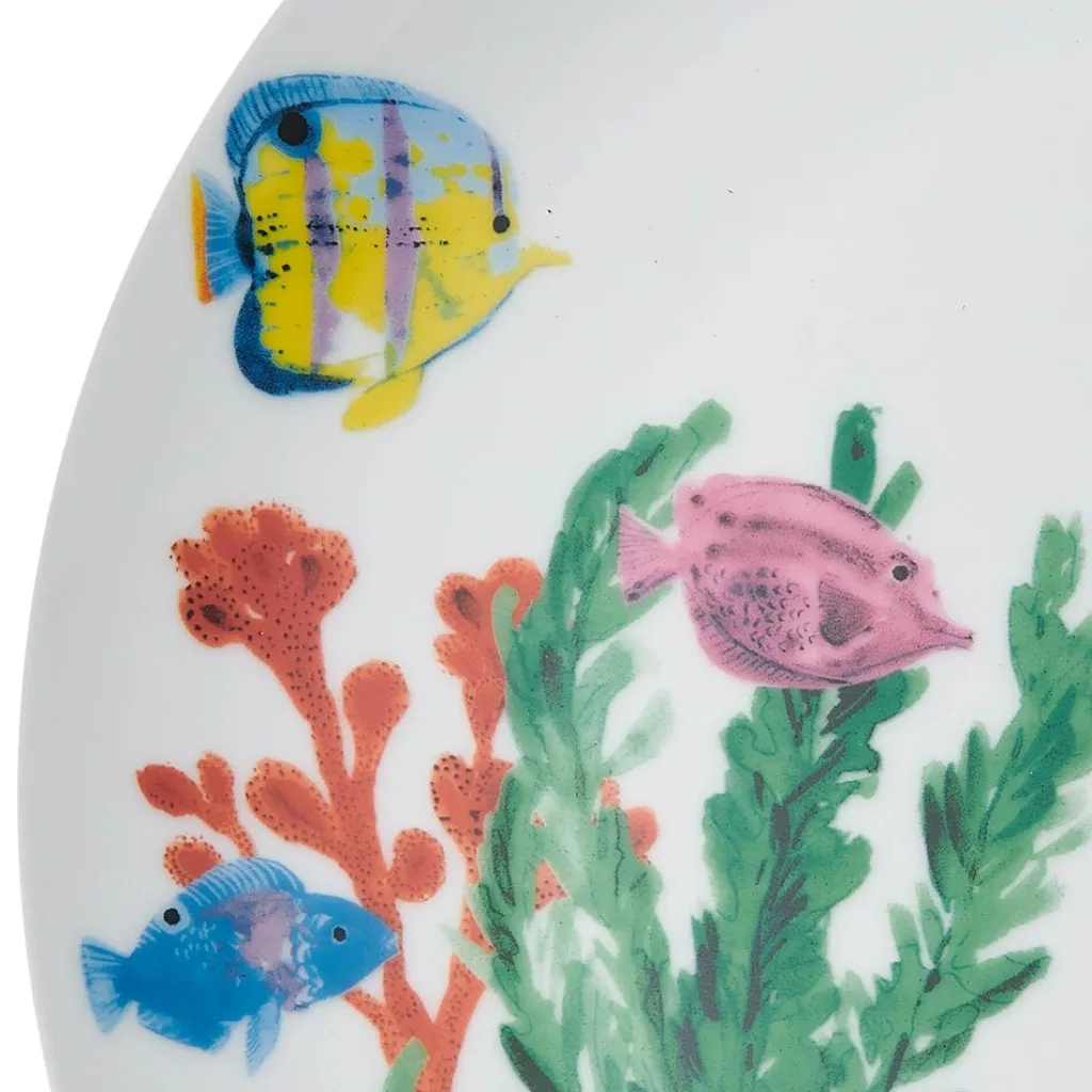 Dinnerware Service For 4|Studio Nova Underwater Life 12 Piece Dinnerware Set, Service for 4
