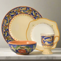 Dinnerware Service For 4|Dinnerware Service For 8|Pfaltzgraff® Villa della Luna® Dinnerware Set